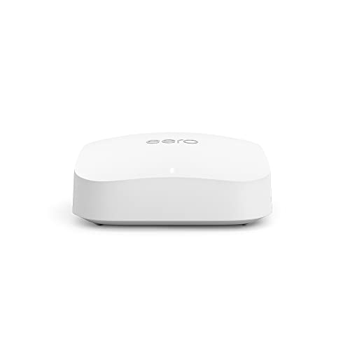 Amazon eero Pro 6E Mesh-WLAN-Router | 2,5-Gbit/s-Ethernet | Bis zu 190 m² Abdeckung | Für Verbindungen mit über 100 Geräten | Ideal für Streaming, Arbeit und Gaming | Einzelpack | 2022