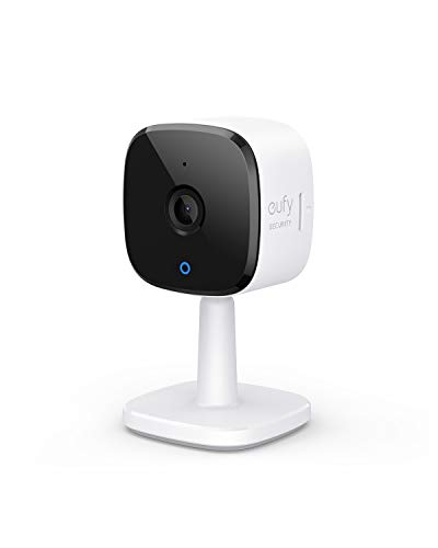 eufy Security Solo IndoorCam C24, 2K Plug-In Überwachungskamera für Innenbereiche, WLAN, Personenerkennung, IP Kamera, Sprachassistent, Bewegungssensor, Nachtvision, HomeBase Nicht kompatibel