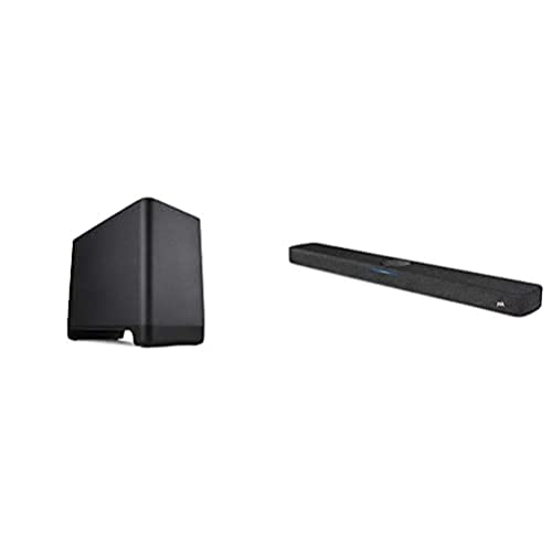 Polk Audio React 2.1 Soundbar System, Heimkino Soundbar mit Alexa Built-in und kabelloser Subwoofer