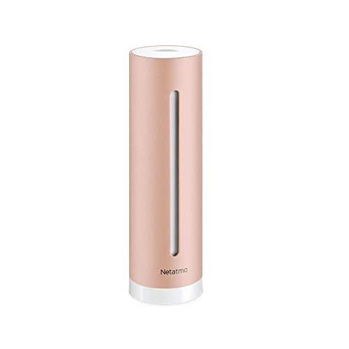 Netatmo Luftqualität Messgerät, Feuchtigkeit, Temperatur, Lärm und CO2 Sensoren, NHC-DE