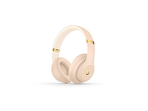 Beats Studio3 Over-Ear Bluetooth Kopfhörer mit Noise-Cancelling – Apple W1 Chip, Bluetooth der Klasse 1, aktives Noise-Cancelling, 22 Stunden Wiedergabe – Wüstensand