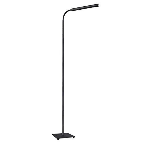 AUKEY LED Stehlampe, 9W touch Stehleuchte mit stufenlosem Dimmer, natürlich weißes augenschützendes Licht für Entspannen, Lesen, und Arbeiten
