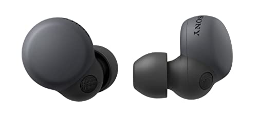 Sony LinkBuds S Truly Wireless Noise Cancelling Headphones - Bluetooth® Multipoint Connection - Bis zu 20 Stunden Akkulaufzeit mit Ladecase - Optimiert für Alexa - Integriertes Mikrofon – Schwarz