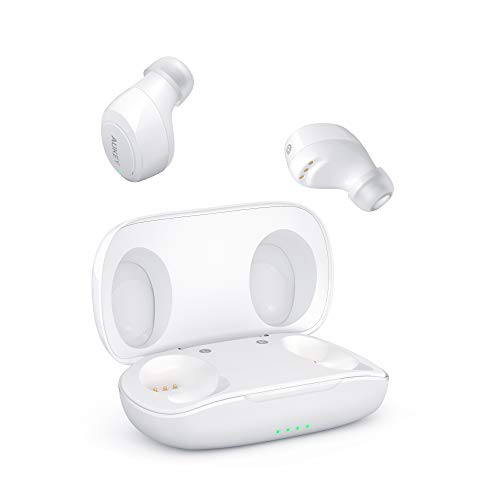 AUKEY Bluetooth Kopfhörer 5 Kabellos In Ear Ohrhörer, HiFi-Stereo Sport Headset mit IPX5 Wasserdicht, Berührungssteuerung und Automatisches Paring, Geräuschreduzierung mit Integriertem Mikrofon