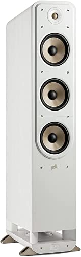 Polk Audio Signature Elite ES60 hochauflösender HiFi Standlautsprecher fürs Heimkino, Hi-Res Zertifiziert, kompatibel mit Dolby Atmos und DTS:X (Stück)