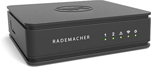 Rademacher HomePilot®2 - Das Herzstück für Ihr Smart Home, Steuerung von DuoFern und Philips Hue Geräten (mit Google & Alexa Sprachsteuerung), Schwarz