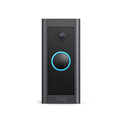 Ring Video Doorbell Wired | Video-Türklingel für deine Haustür | Klingel mit Kamera 1080p HD-Video, festverdrahtet, Nachtsicht | Video-Türsprechanlage funktioniert mit Alexa
