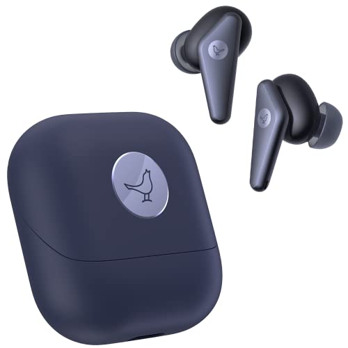 Libratone AIR+ (2. Gen) True Wireless In-Ear Kopfhörer mit Smarter Geräuschunterdrückung (24h Akku, ANC, Noise Cancelling, Smart Audio Tuning, IP54, Bluetooth 5.2) schwarz/dunkelblau