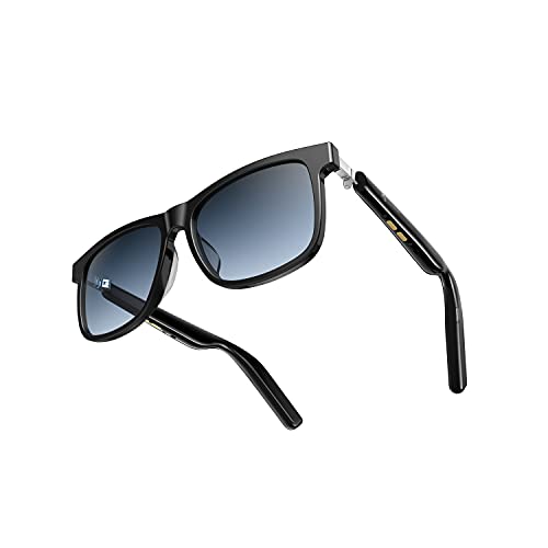 Soundcore by Anker, Bluetooth-Brille Wander-Style mit Audiofunktion, Open Ear Surround Sound, 4 Lautsprecher, Polarisierende Gläser, 2 Mikrofone, Klare Anrufqualität, App