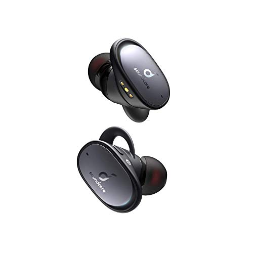 Soundcore Anker Liberty 2 Pro, True Wireless In-Ear Kopfhörer, Bluetooth Ohrhörer, Astria Coaxial Acoustic Architecture, 32 Std Akku, personalisierter EQ, HearID, kabelloses Laden(Schwarz)