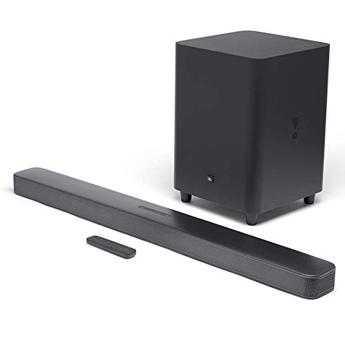 JBL Bar 5.1 Surround – Sound Bar mit Subwoofer in Schwarz – Mit MultiBeam-Technologie, Chromecast & Airplay 2