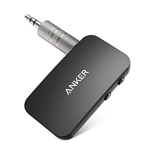 Anker Soundsync Bluetooth Empfänger für Musik mit Bluetooth 5.0, Akkulaufzeit von 12 Stunden, für Auto, Zuhause, Kopfhörer und Lautsprecher