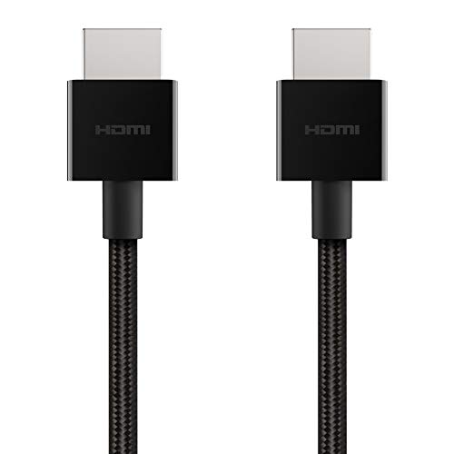 Belkin Ultra HD-Highspeed-HDMI-Kabel (2018, 1 m-4K-HDMI-Kabel, unterstützt 4K/120 Hz und 8K/60 Hz, Dolby Vision-/HDR 10-kompatibel, 48 Gbit/s)