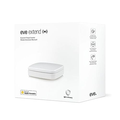 Eve Extend - Bluetooth Range Extender für Apple HomeKit-fähige Eve-Geräte, erhöht die Reichweite