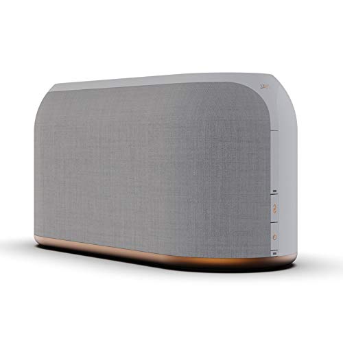 JAYS Multiroom Bluetooth Lautsprecher System - s-Living Three Weiß WLAN Speaker für Musik, TV und Stream
