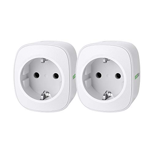 VOCOlinc Smarte Steckdose WiFi Plug funktionieren mit HomeKit (iOS12 or +) Alexa & Google Assistant Energieüberwachung Timer Kein Hub erforderlich 10A 2300W 2.4GHz (2)