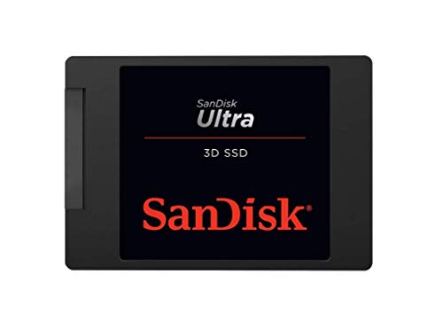 SanDisk Ultra 3D SSD 2TB (geeignet für lesen mit bis zu 560 MB/Sek., schreiben mit bis zu 530 MB/Sek.)