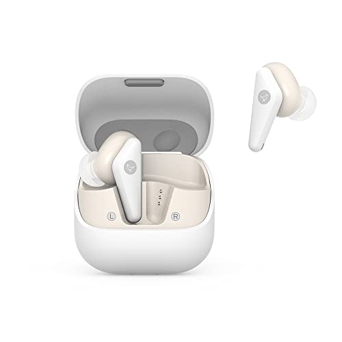 Libratone AIR Color True Wireless In-Ear Kopfhörer (bis zu 24h Akku, Premium Klang, spritzwassergeschützt IP54, Bluetooth 5.2) weiß