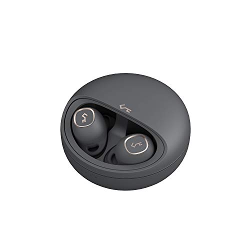 AUKEY Bluetooth Kopfhörer 5 in Ear, 24 Std. Spielzeit mit Ladecase, USB-C und Qi drahtlose Aufladung, IPX5 Wasserdicht, Touch Bedienung, hervorragender Sound, kabellose Ohrhörer Key Series T10