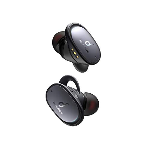 Soundcore Anker Liberty 2 Pro, True Wireless In-Ear Kopfhörer, Bluetooth Ohrhörer, Astria Coaxial Acoustic Architecture, 32 Std Akku, personalisierter EQ, HearID, kabelloses Laden(Schwarz)