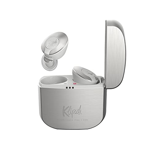 Klipsch, T5II True Wireless Silver, Bluetooth, Intraaural