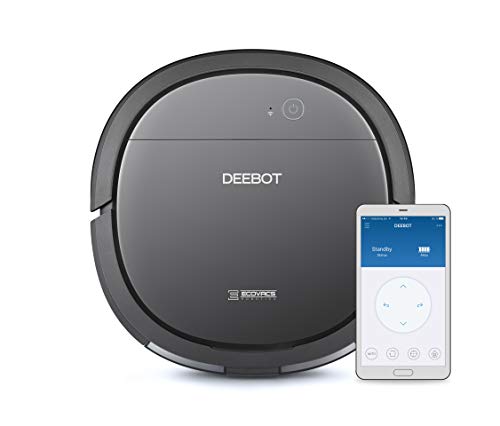 ECOVACS Robotics DEEBOT Slim10 Saug- und Wischroboter – Ultra-flach & kompakt für das Saugen & Wischen unter Möbeln – Saugroboter mit Alexa- & App-Steuerung