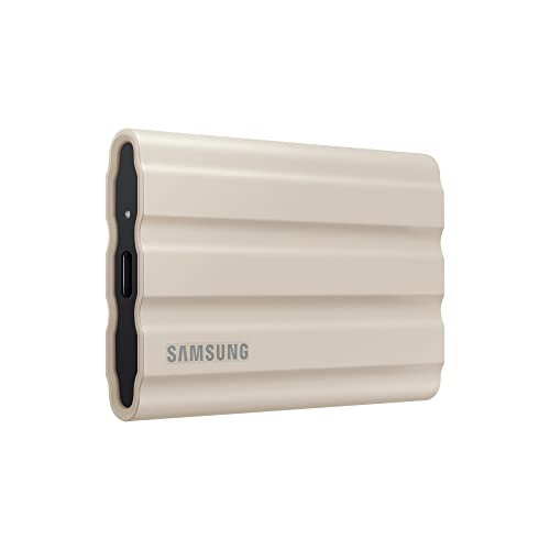 Samsung T7 Shield Portable SSD - 2 TB - USB 3.2 Gen.2 Externe SSD Beige (MU-PE2T0K/EU)