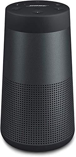 Bose SoundLink Revolve, tragbarer Bluetooth - Lautsprecher (mit kabellosem 360°-Surround-Sound), Schwarz