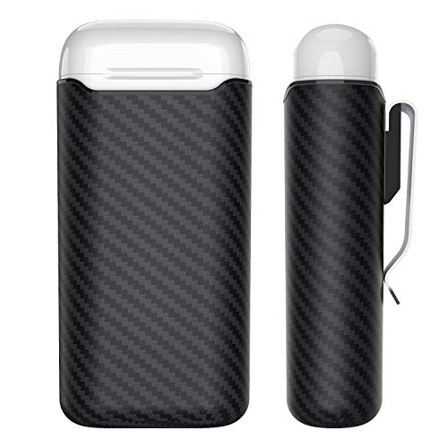 pitaka Hülle für Airpods Pro, Magnetische Schutzhülle für Airpods Pro mit Rundumschutz, Kratzfest und Stoßfest, aus 600D Aramidfaser, MagEZ Case Serie, Schwarz