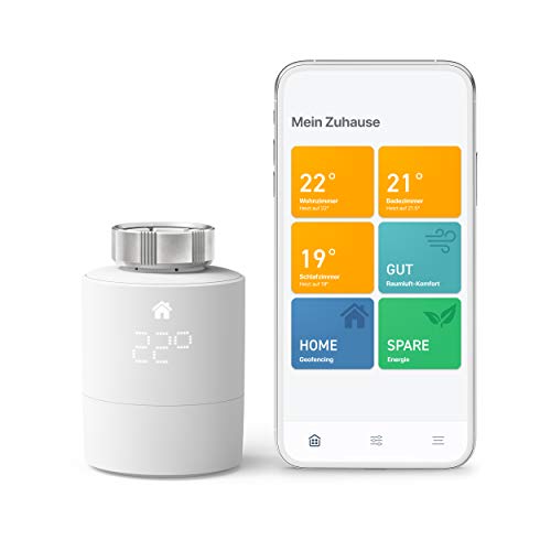 tado° Smartes Heizkörper-Thermostat Starter Kit V3+ - Intelligente Heizungssteuerung, Einfach selbst zu installieren