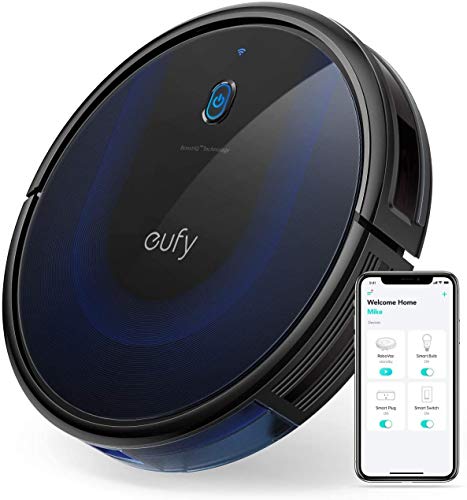 eufy by Anker Saugroboter RoboVac 15C MAX, Roboterstaubsauger mit BoostIQ Technologie, 2000Pa Saugkraft mit WLAN-Konnektivität, extrem schlank, geräuscharm, für Hartböden bis mittelhohe Teppiche