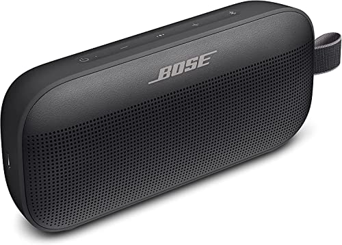 Bose SoundLink Flex Bluetooth Speaker – kabelloser, wasserdichter, tragbarer Outdoor-Lautsprecher – Schwarz