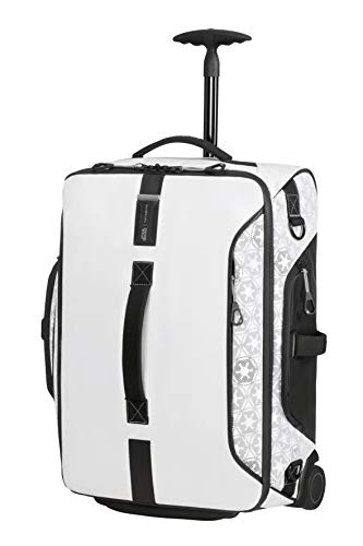 Samsonite Paradiver L Disney - Reisetasche S (2 Rollen) Rucksack, 55 cm, 51 L, Weiß (Stormtrooper White Mesh)