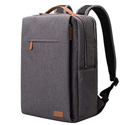 NOBLEMAN Rucksack Laptop Business strapazierfähige Tasche arbeits Freizeit wasserdicht Travel Männer und Frauen School Studenten Computer-Tasche usb (grey)