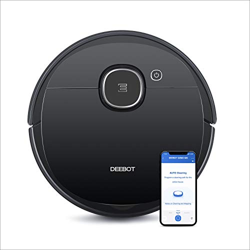 Ecovacs Deebot OZMO 920 Saug- & Wischroboter - 2-in-1 Staubsauger-Roboter mit Wischfunktion & intelligenter Navigation - Mit Google Home, Alexa- & App-Steuerung