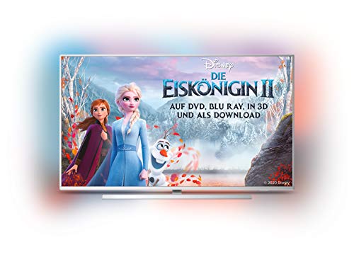 Philips Ambilight 55PUS6814/12 139 cm (55 Zoll) Smart TV mit Alexa-Integration (4K UHD, P5 Perfect Picture Engine, HDR 10+, Dolby Vision, Dolby Atmos, HDMI)
