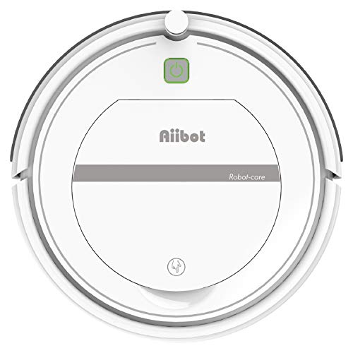 Aiibot Saugroboter 4-Stufen-Reinigungssystem, leistungsstarke Absaugung, reinigt alle Hartb?den und Teppich, leise, hervorragend f¨¹r Tierhaare (T288-white)