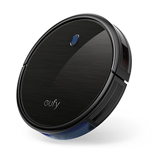 Saugroboter eufy by Anker RoboVac 11S (Slim) mit BoostIQ, Superschlank, Starke 1300Pa Saugkraft, Selbstaufladender Roboterstaubsauger, ideal für Haustierbesitzer, Reinigt harte Böden,Teppiche,Hartholz