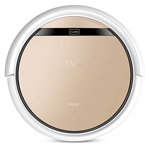 ZACO V5sPro Saugroboter mit Wischfunktion, automatischer Staubsauger Roboter, 2in1 nass Wischen bis zu 180qm oder Staubsaugen