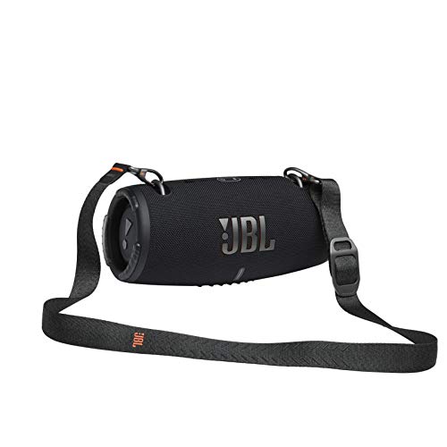 JBL Xtreme 3 Musikbox in Schwarz – Wasserdichter, portabler Stereo Bluetooth Speaker mit integrierter Powerbank – Mit nur einer Akku-Ladung bis zu 15 Stunden Musikgenuss