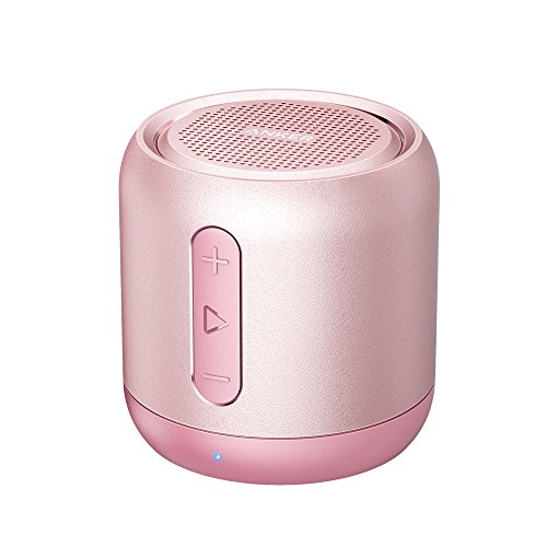 Anker Soundcore Mini Bluetooth Lautsprecher mit 15 Stunden Spielzeit, Fantastischer Sound, 20 Meter Bluetooth Reichweite, FM Radio und intensiver Bass