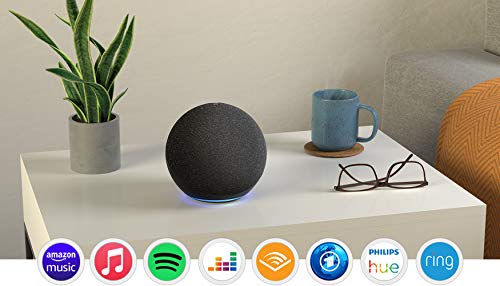 Echo (4. Generation) | Mit herausragendem Klang, Smart Home-Hub und Alexa | Anthrazit