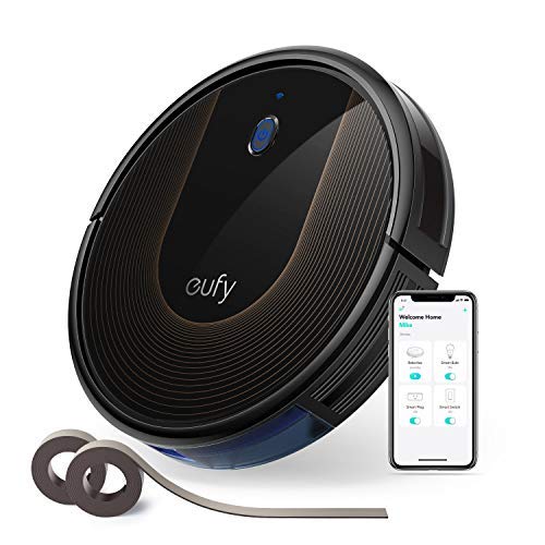 eufy by Anker Saugroboter RoboVac 30C, WLAN Staubsauger Roboter mit BoostIQ, Hohe Reinigungsleistung mit Starke 1500Pa Saugkraft, ideal für Haustierbesitzer, Reinigt Tierhaare, Hartböden, Teppiche