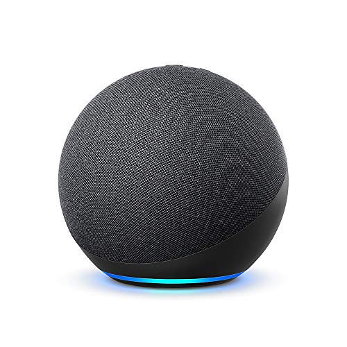 Echo (4. Gen.) | Smarter WLAN- und Bluetooth-Lautsprecher mit Dolby-Audio, Smart-Home-Hub und Alexa | Anthrazit