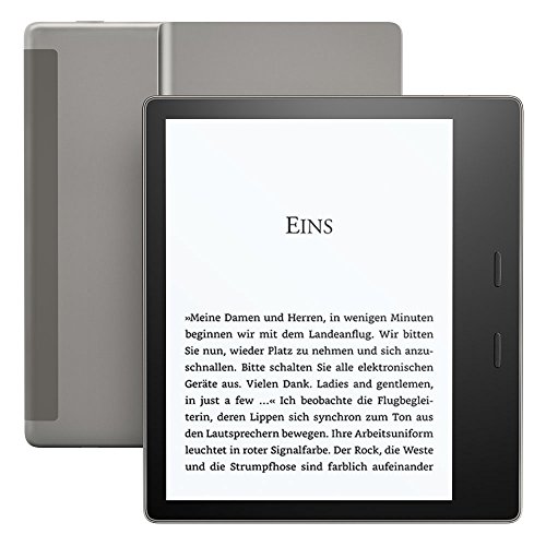 Kindle Oasis, wasserfest, 32 GB, gratis 3G + WLAN (Vorgängermodell - 9. Generation)