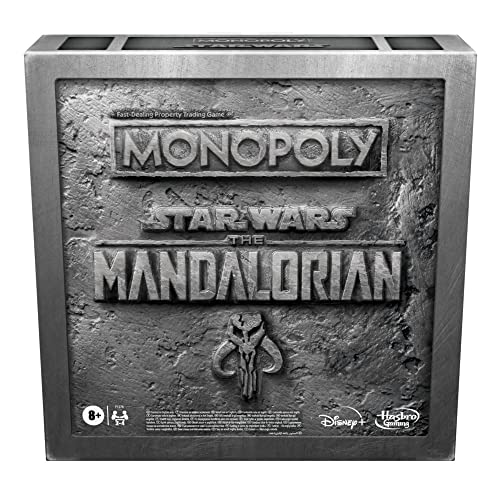 Hasbro BGF1276UE2 Monopoly: Star Wars The Mandalorian Edition Board Game, Protect The Child Baby Yoda from Imperial Enemies (englische Sprachausgabe)