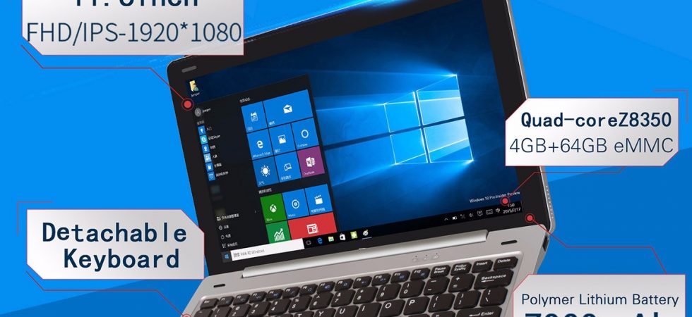 Jumper EZpad 6 kaufen: Windows 10-Tablet für 140 Euro