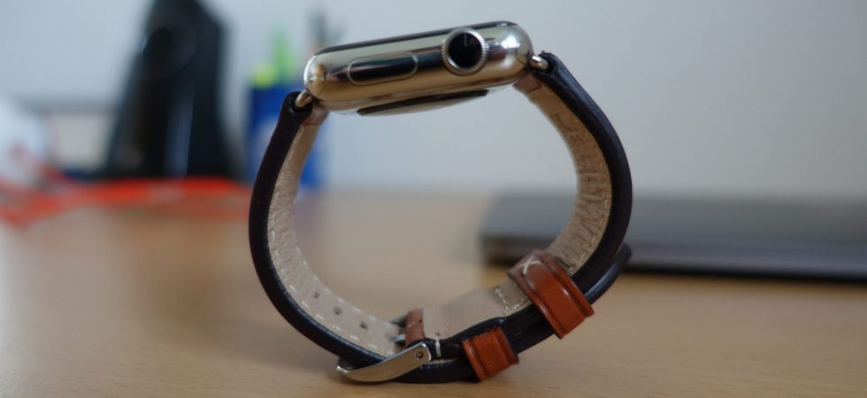 Review: Apple Watch Echtleder-Armband aus Bayern