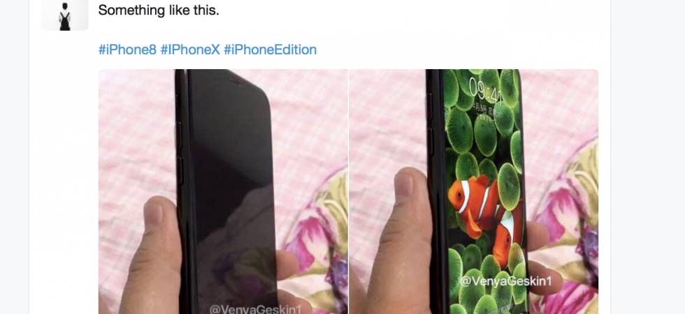 Es wird ernst: iPhone 8 Prototyp Bilder aufgetaucht