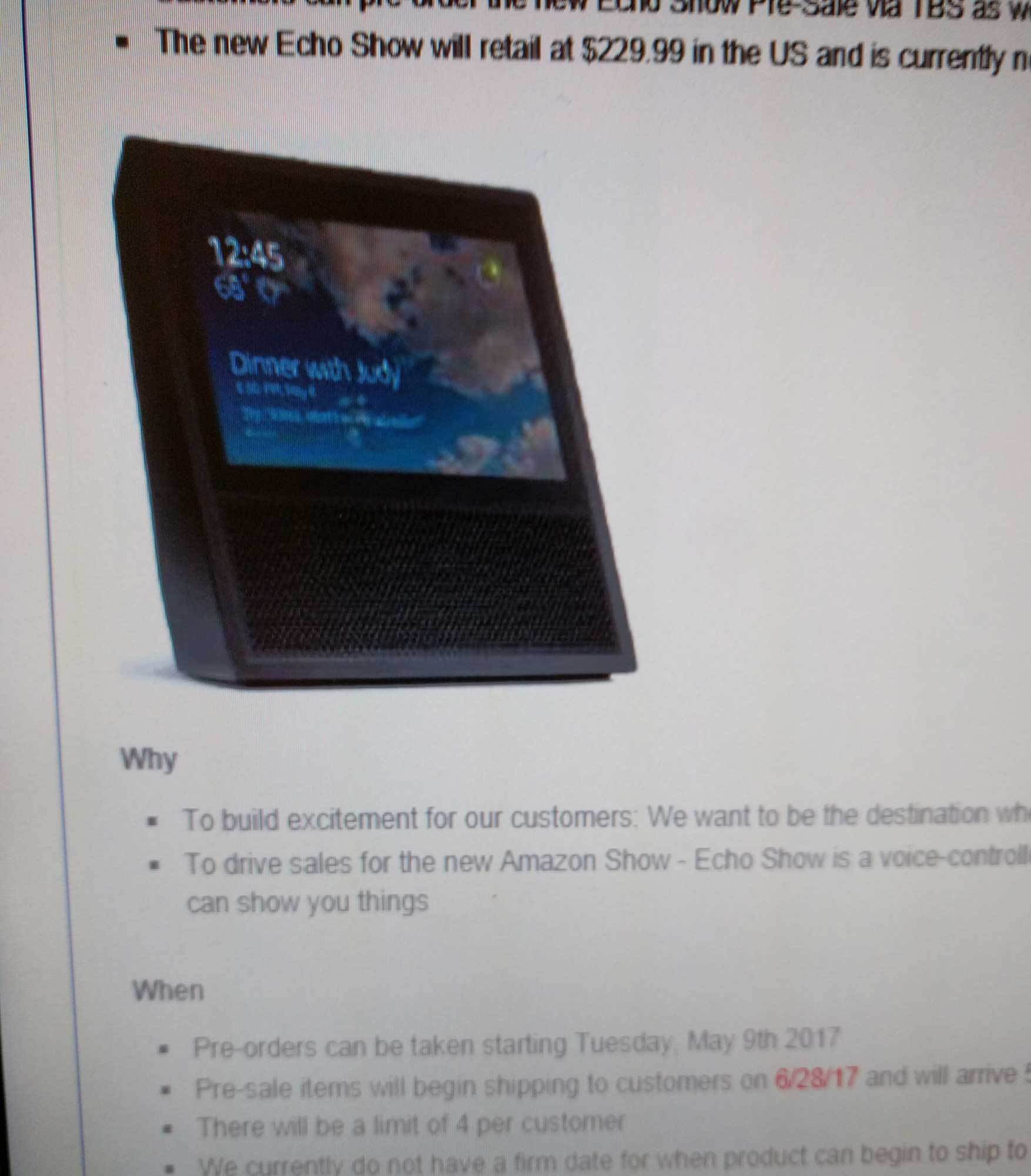 Amazon Echo Show (Verpackung) - aftvnews.com